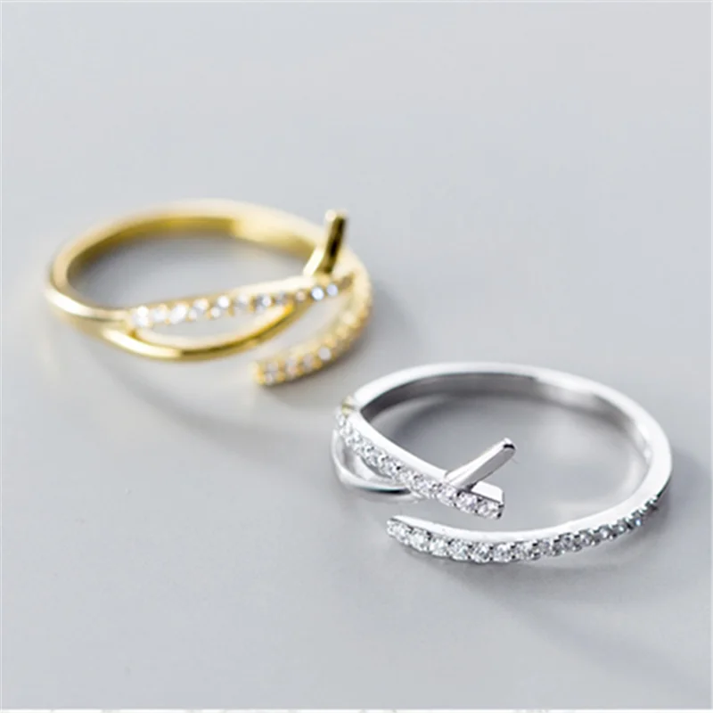 Hullám hatású ezüst gyűrű - Eyla Jewelry