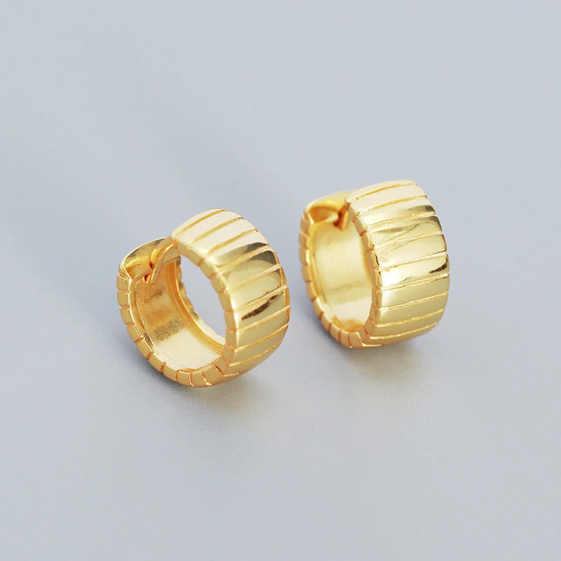 Különleges nagy karika-fülbevaló - Eyla Jewelry