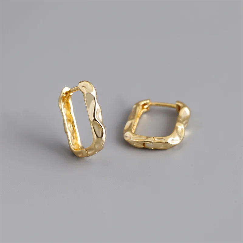 Csavart álom ezüst fülbevaló - Eyla Jewelry