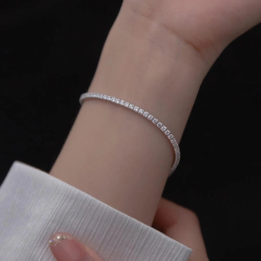 Ragyogó teniszkarkötő