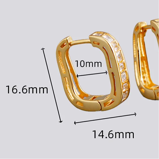 Különleges ragyogó ezüst fülbevaló - Eyla Jewelry