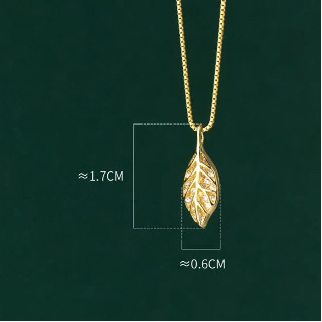 Madártoll aranyozott ezüst nyaklánc - Eyla Jewelry