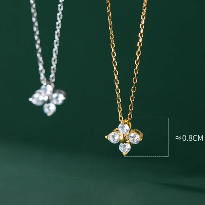 Lóhere ezüst nyaklánc - Eyla Jewelry