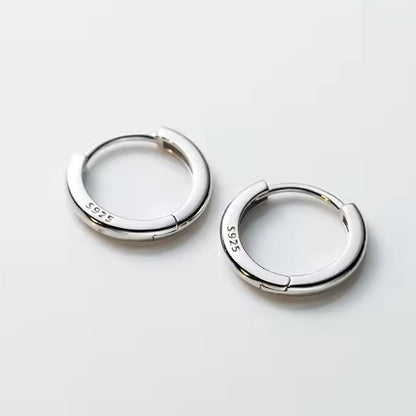 Lekerekített karika-fülbevaló - Eyla Jewelry