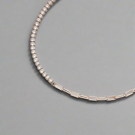 Különleges ragyogó teniszkarkötő - Eyla Jewelry