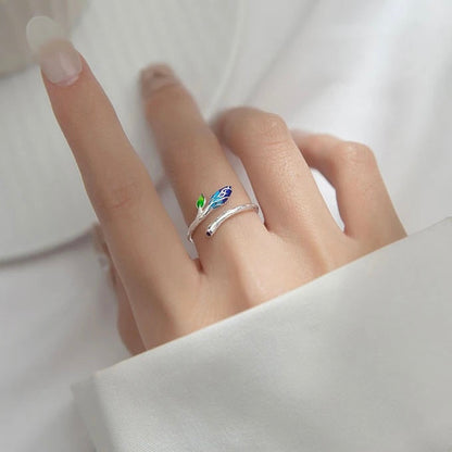 Természet varázsa ezüst gyűrű - Eyla Jewelry