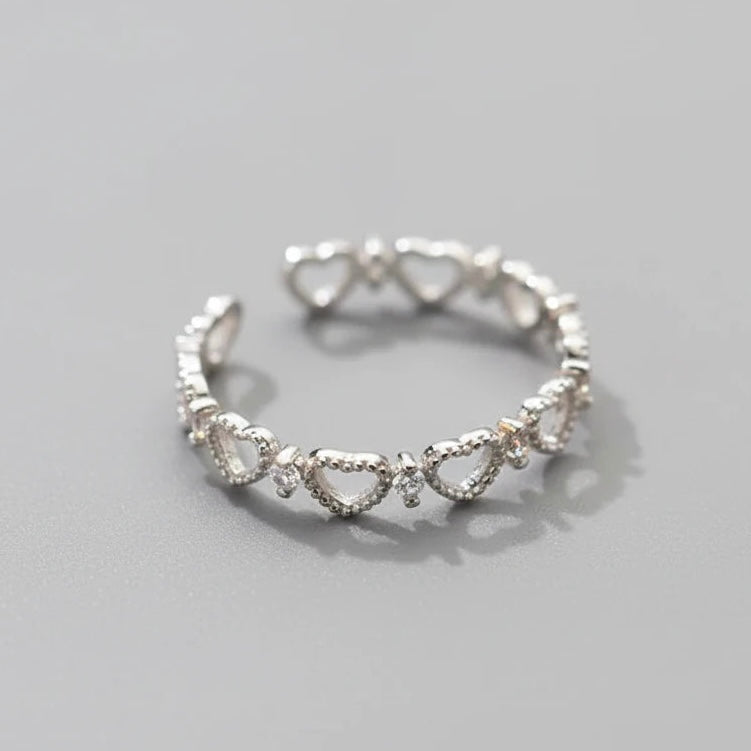 Örök szeretet ezüst gyűrű - Eyla Jewelry