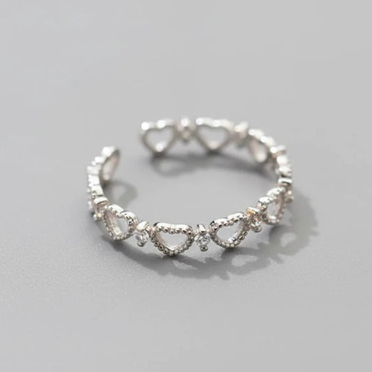 Örök szeretet ezüst gyűrű - Eyla Jewelry