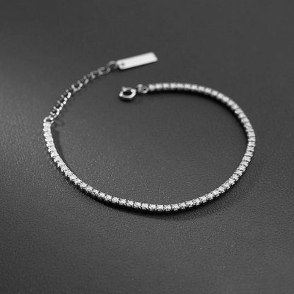 Ragyogó teniszkarkötő