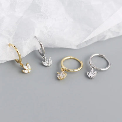 Tulipános ezüst fülbevaló - Eyla Jewelry