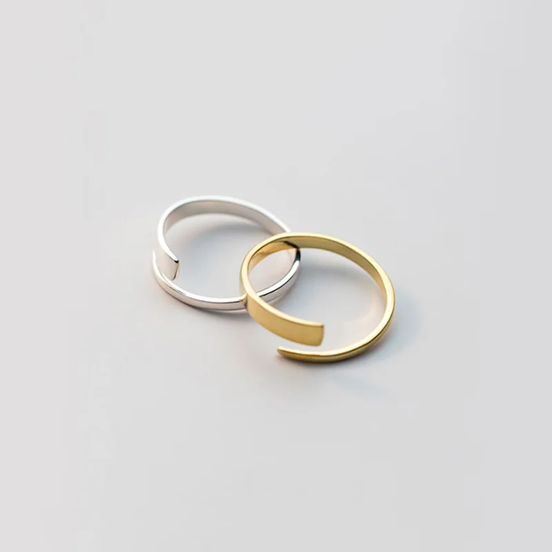 letisztult spirál ezüst gyűrű - Eyla Jewelry