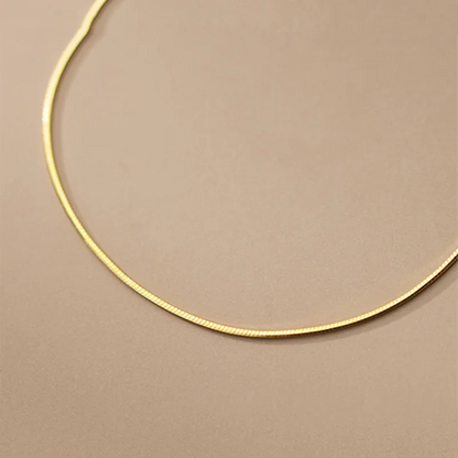 Kígyó minimalista ezüst karkötő - Eyla Jewelry