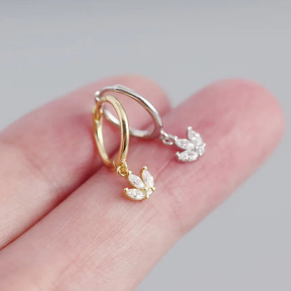 Tulipános ezüst fülbevaló - Eyla Jewelry