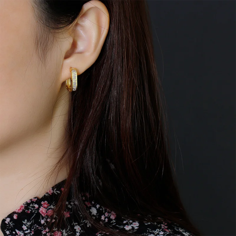 Különleges ragyogó ezüst fülbevaló - Eyla Jewelry