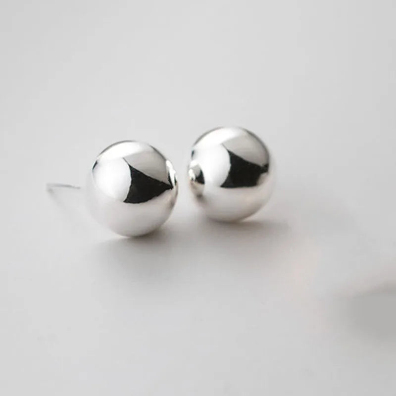 Különleges kerek ezüst fülbevaló - Eyla Jewelry