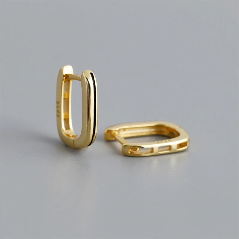 Ovális ezüst fülbevaló - Eyla Jewelry