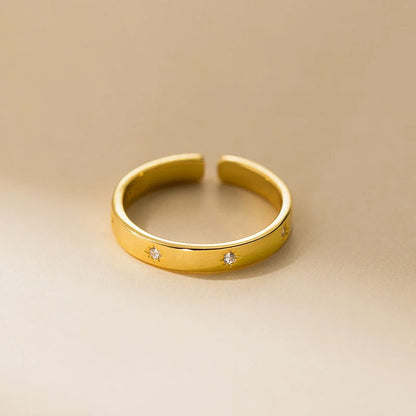 Ragyogó égbolt ezüst gyűrű - Eyla Jewelry