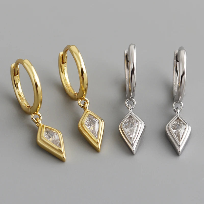 Lándzsa ezüst fülbevaló - Eyla Jewelry