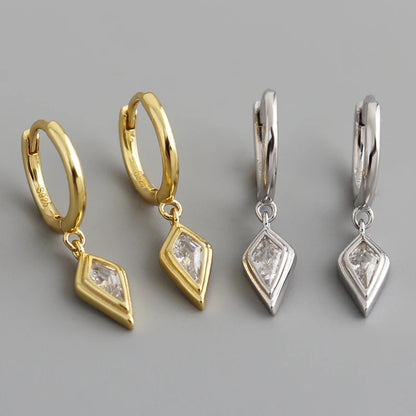 Lándzsa ezüst fülbevaló - Eyla Jewelry