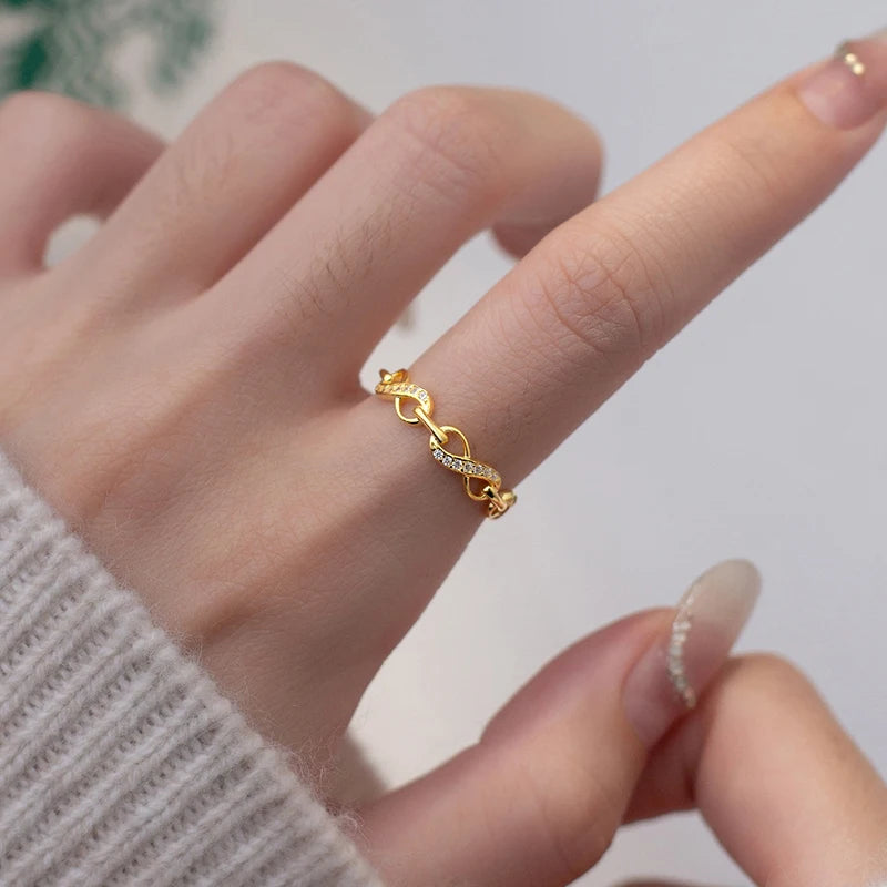 Örökkévalóság ezüst gyűrű - Eyla Jewelry