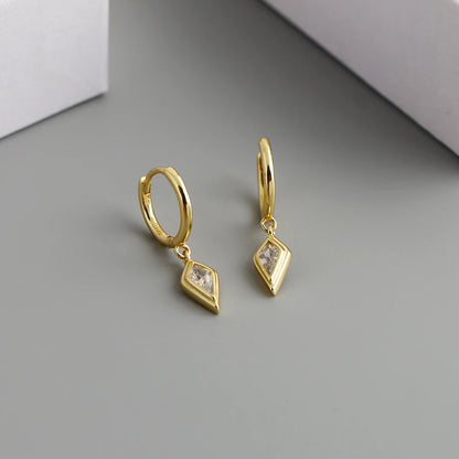 Lándzsa ezüst fülbevaló - Eyla Jewelry