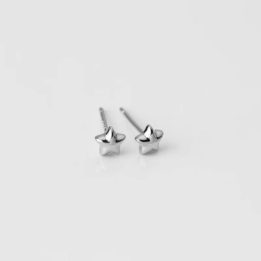 Small sterling silver earrings