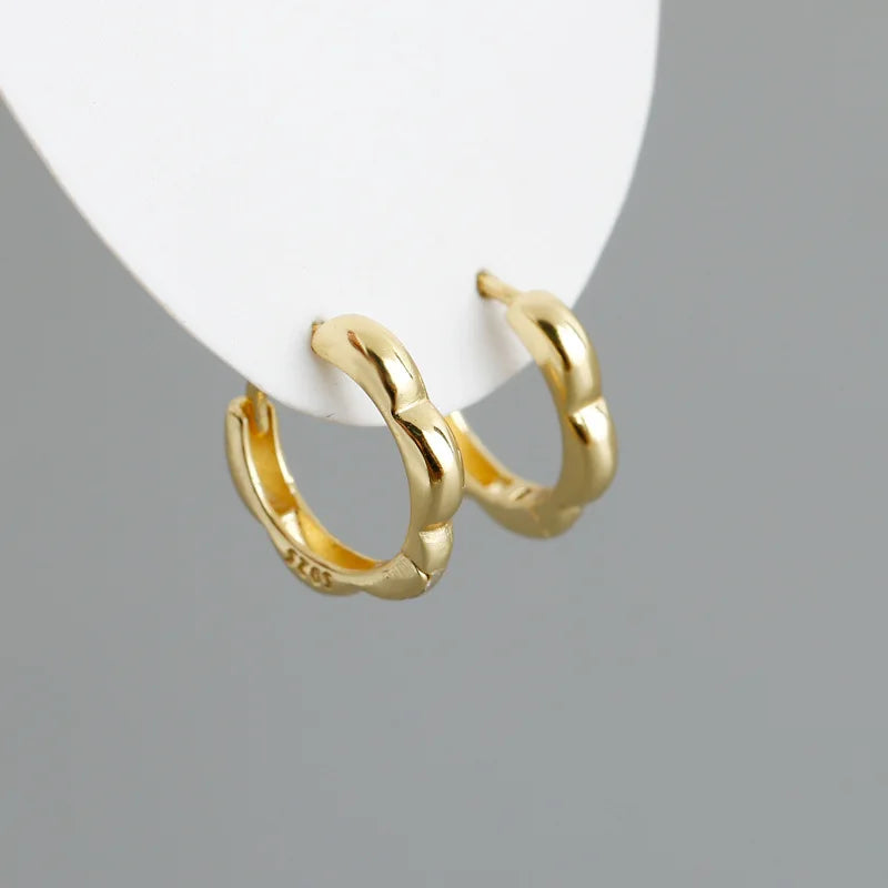 Különleges felhők ezüst fülbevaló - Eyla Jewelry