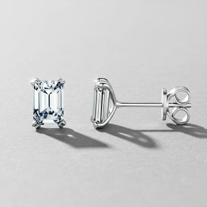 Ragyogó óceán ezüst fülbevaló