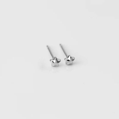 Kicsi csillag ezüst fülbevaló