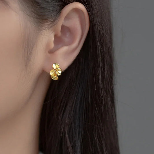 Virágcsokor ezüst fülbevaló - Eyla Jewelry