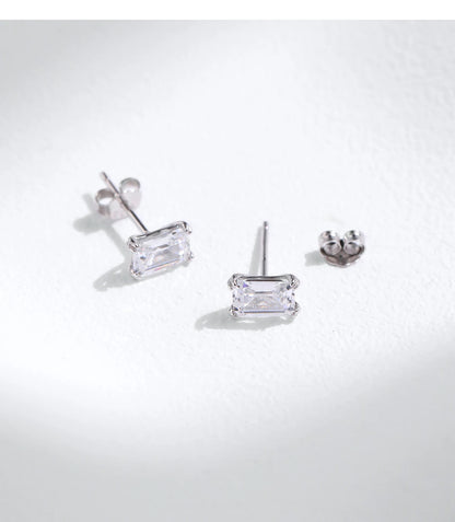 Ragyogó óceán ezüst fülbevaló