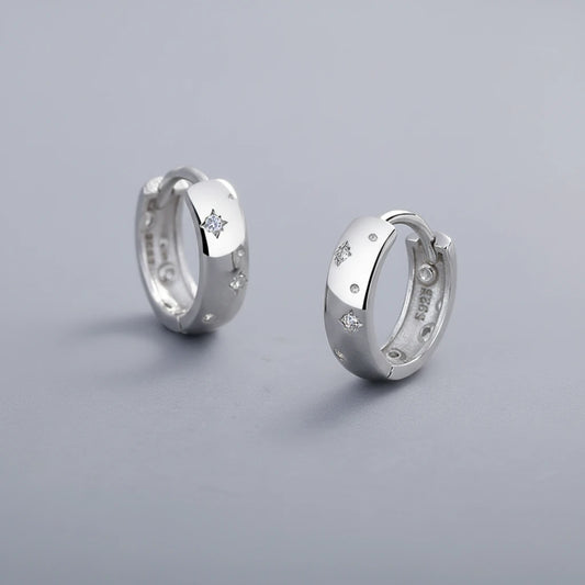 Végtelen csillagok ezüst fülbevaló