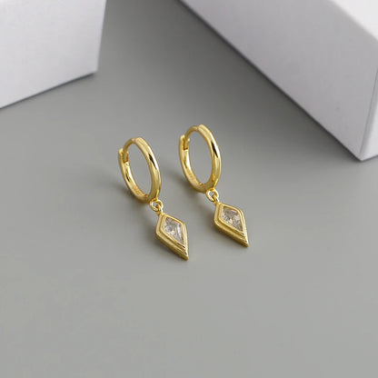 Lándzsa ezüst fülbevaló - Eyla Jewelry