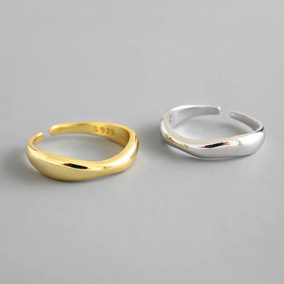 Hullámos ezüst gyűrű - Eyla Jewelry