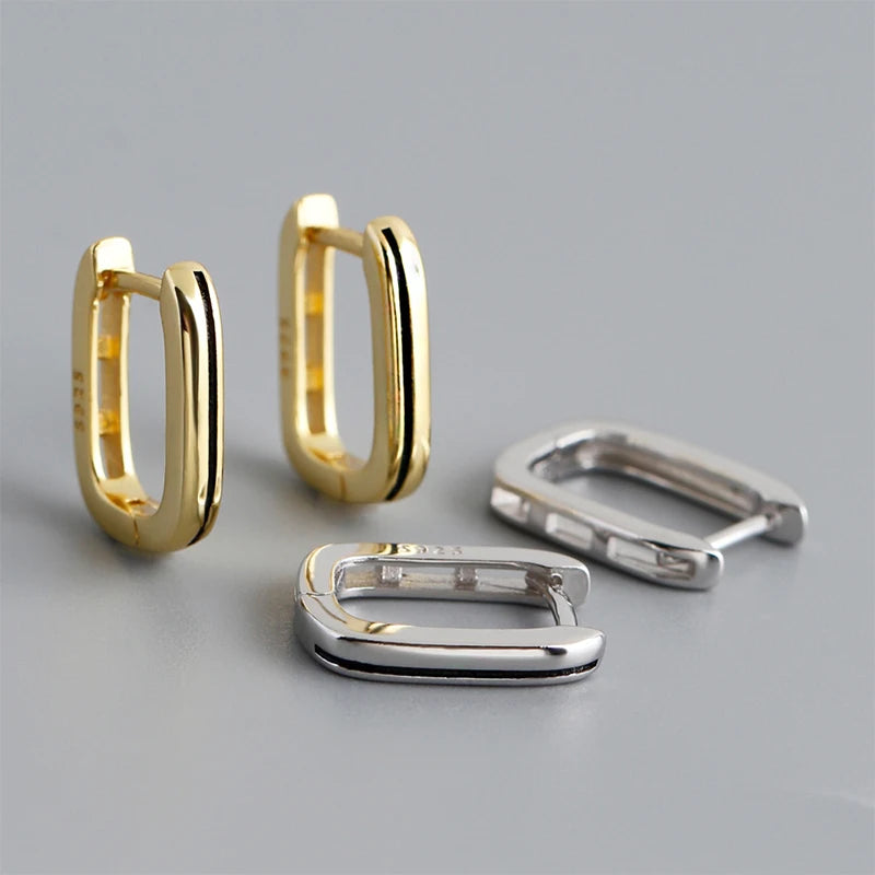 Ovális ezüst fülbevaló - Eyla Jewelry