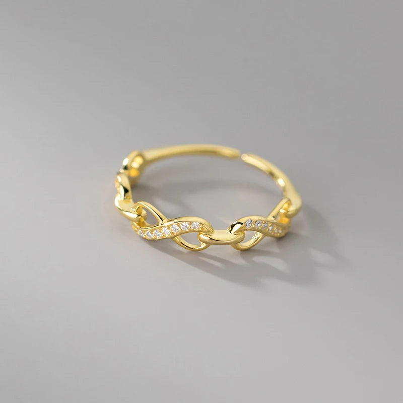 Örökkévalóság ezüst gyűrű - Eyla Jewelry