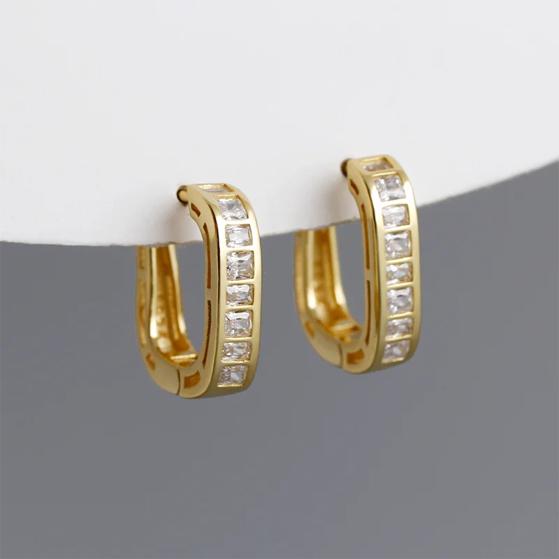 Különleges ragyogó ezüst fülbevaló - Eyla Jewelry