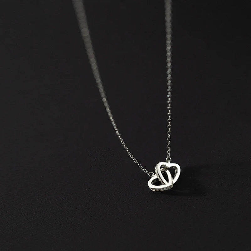 Ragyogó szeretet ezüst nyaklánc - Eyla Jewelry