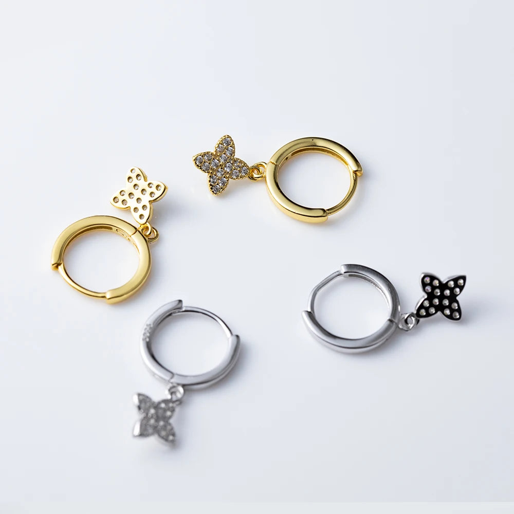 Ragyogó csillag ezüst fülbevaló