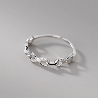 Örökkévalóság ezüst gyűrű - Eyla Jewelry