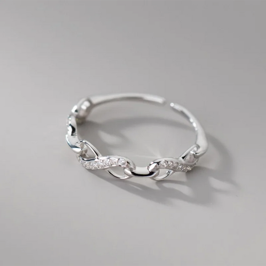 Örökkévalóság ezüst gyűrű - Eyla Jewelry