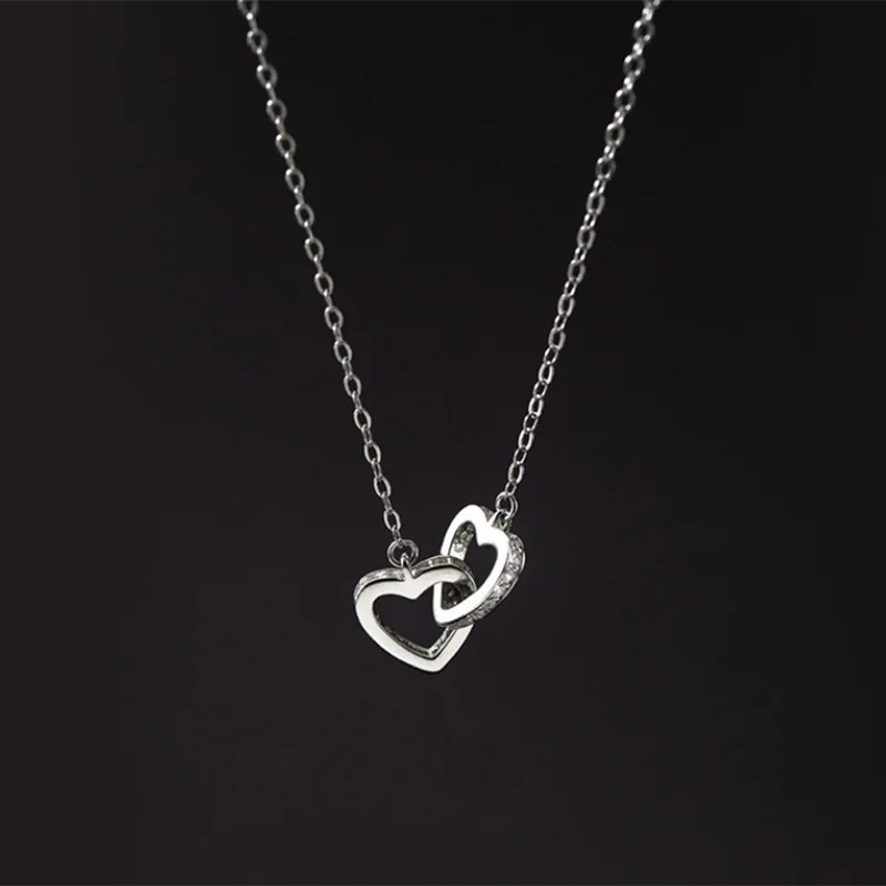 Ragyogó szeretet ezüst nyaklánc - Eyla Jewelry