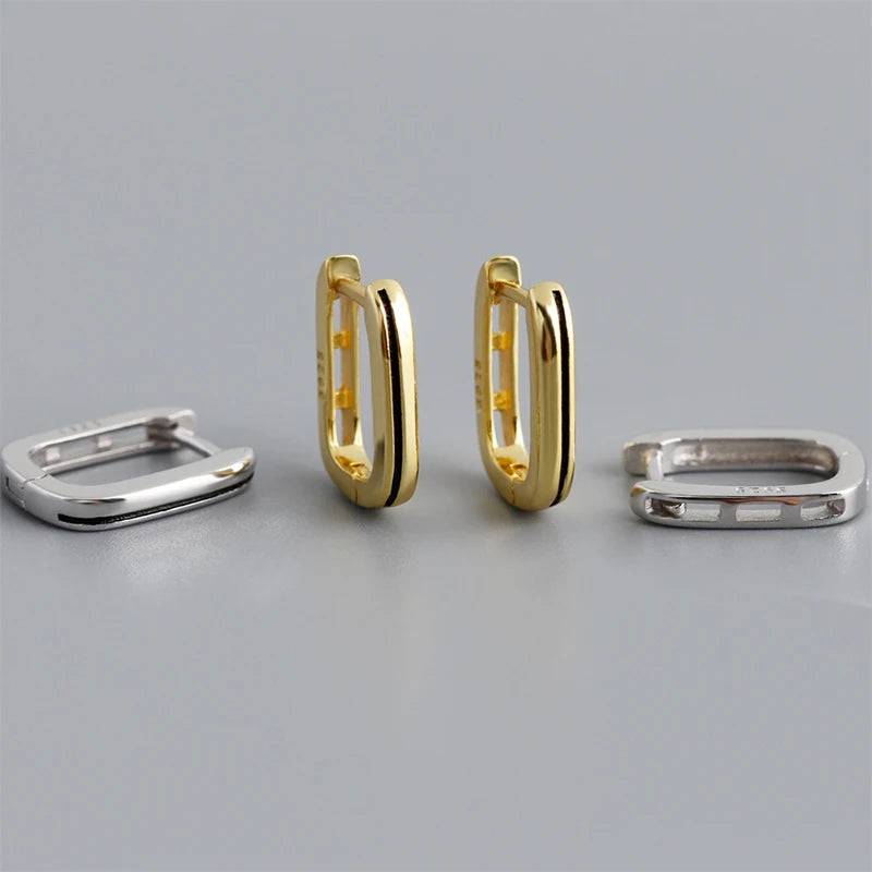 Ovális ezüst fülbevaló - Eyla Jewelry