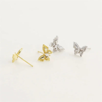 Fenséges pillangó ezüst fülbevaló - Eyla Jewelry