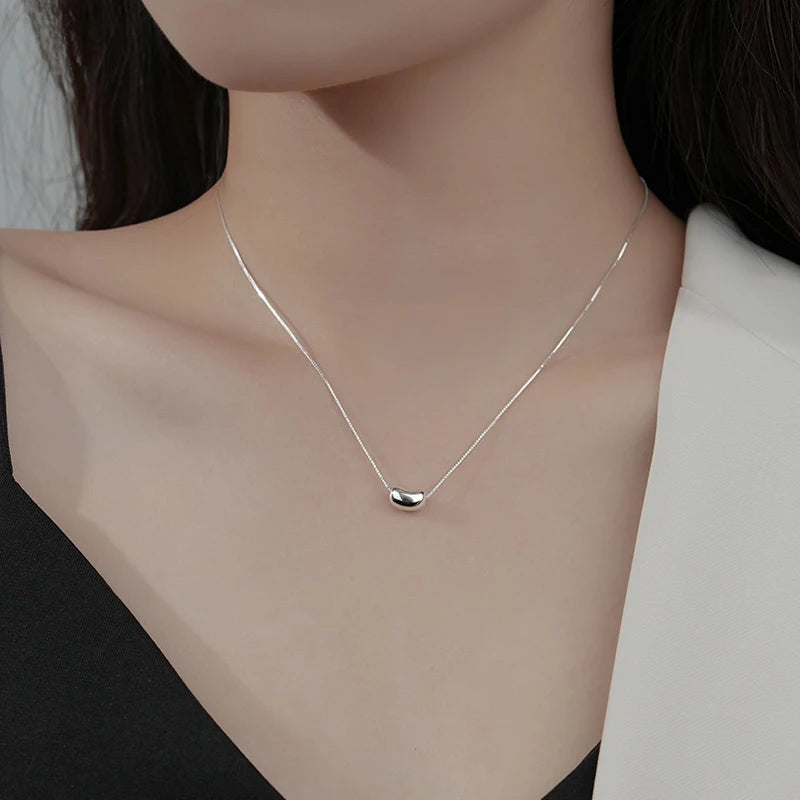 Bab ezüst nyaklánc - Eyla Jewelry