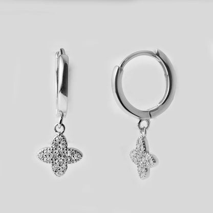 Ragyogó csillag ezüst fülbevaló