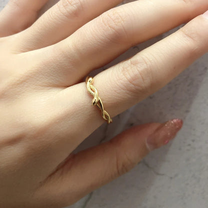 Kígyó ezüst gyűrű - Eyla Jewelry