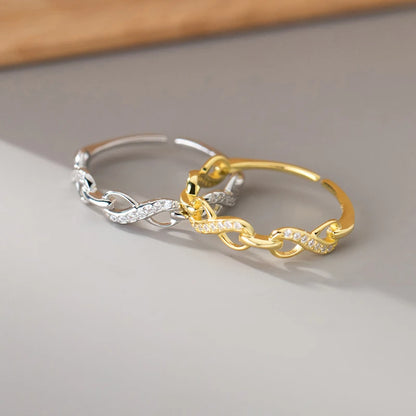 Örökkévalóság ezüst gyűrű - Eyla Jewelry