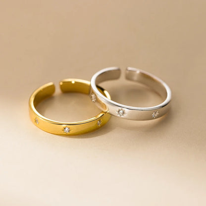 Ragyogó égbolt ezüst gyűrű - Eyla Jewelry